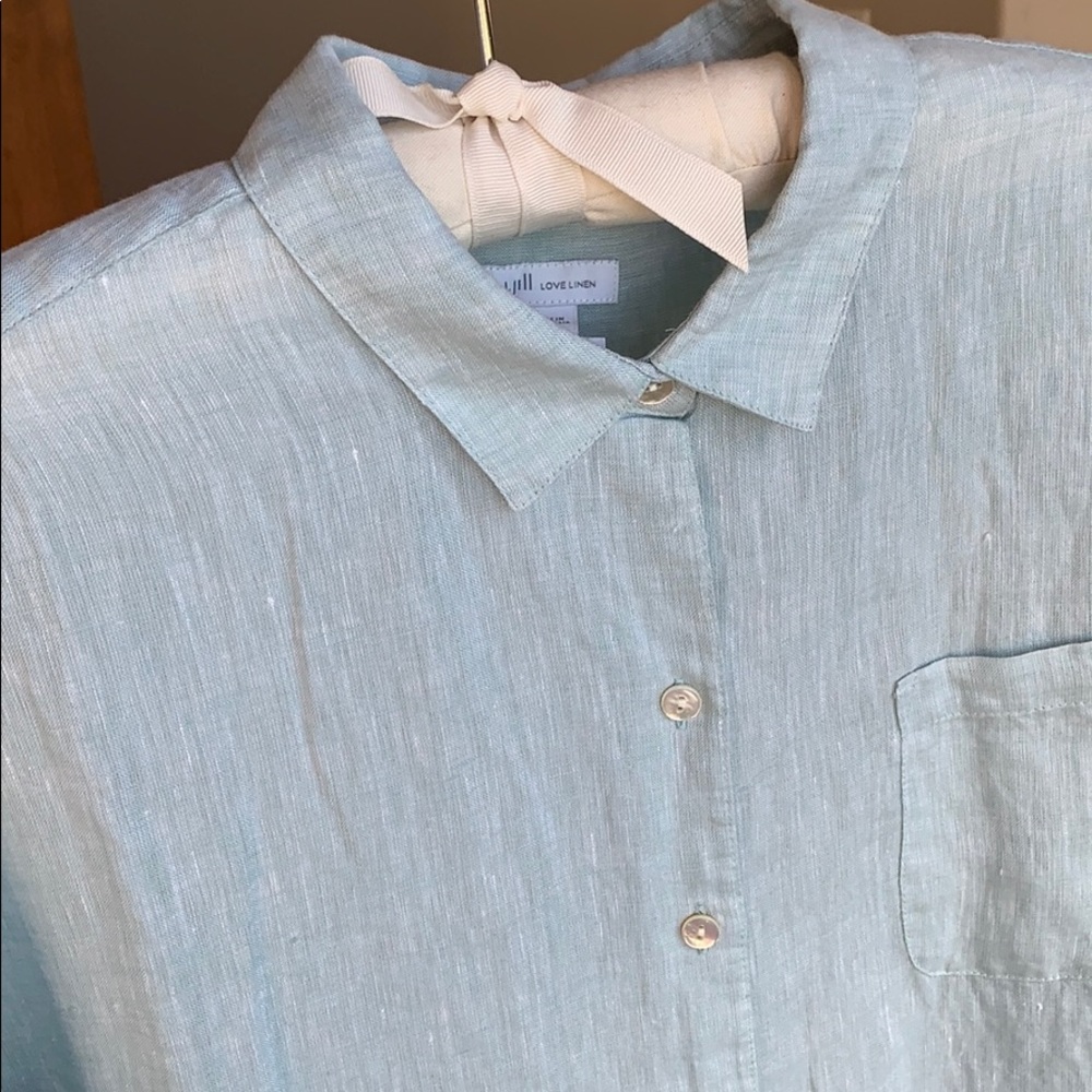 J Jill linen blouse